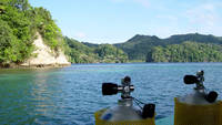 Lembeh-Strait im Nord-Osten von Sulawesi